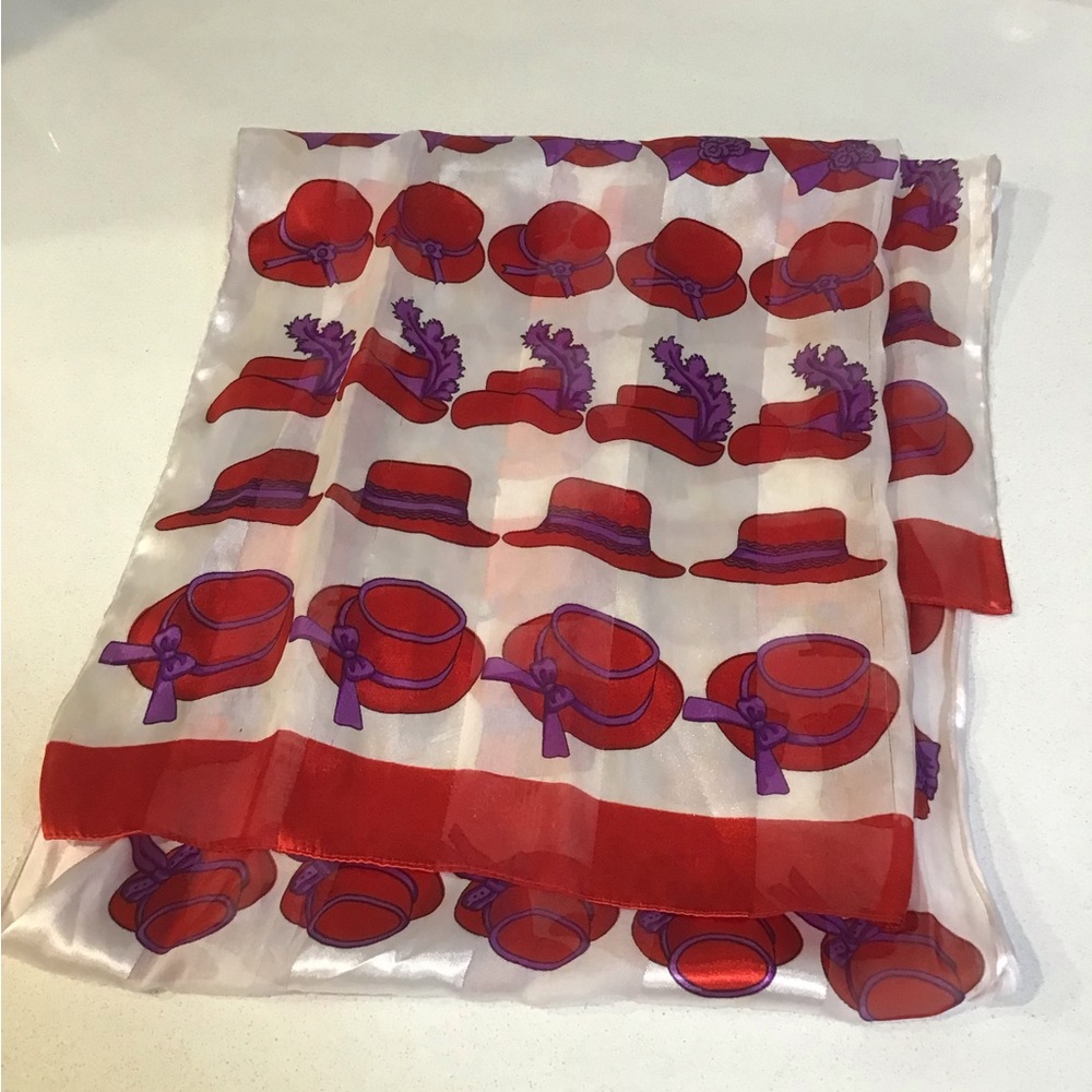 Red Hat Society Scarf.